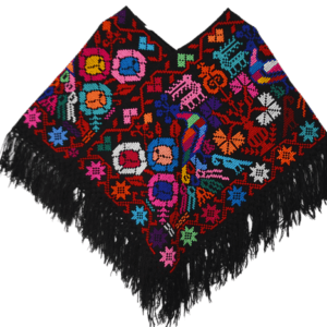 Huipil Bleu Marine · Aves & Animalitos